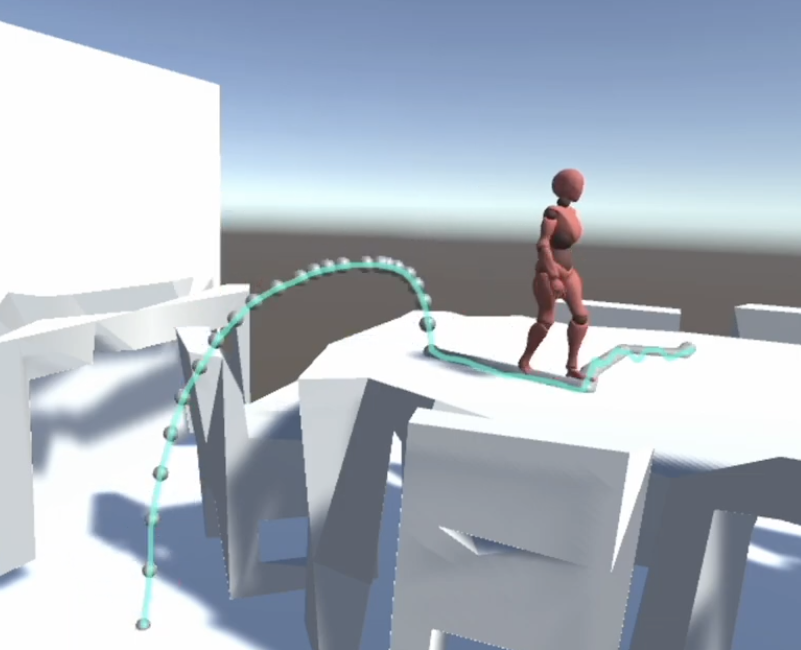 Sketching 3D animation for Real Indoor Environment